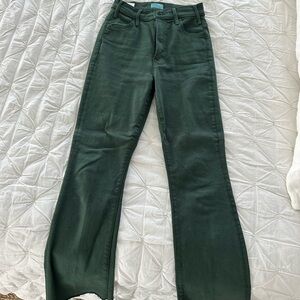 Mother hustler ankle fray Jean